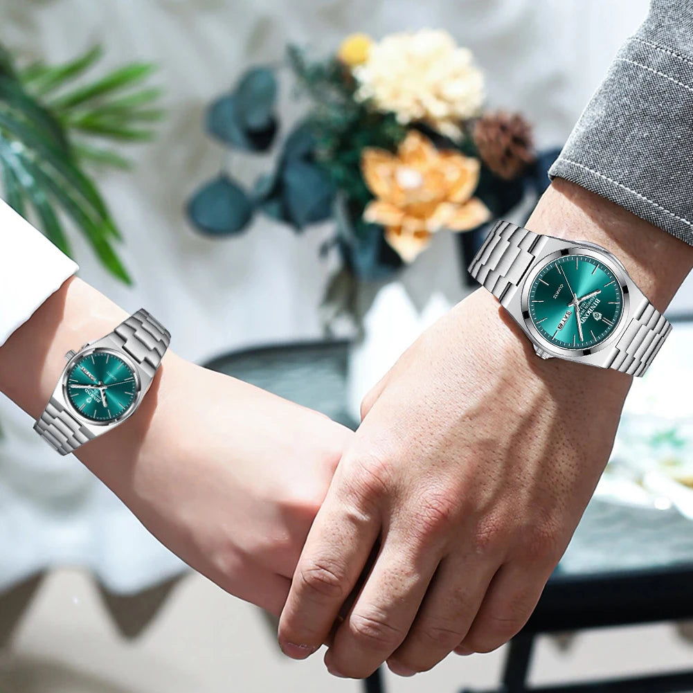 Water Way Couples Watches