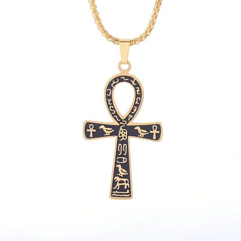Egyptian Ankh Cross Necklace