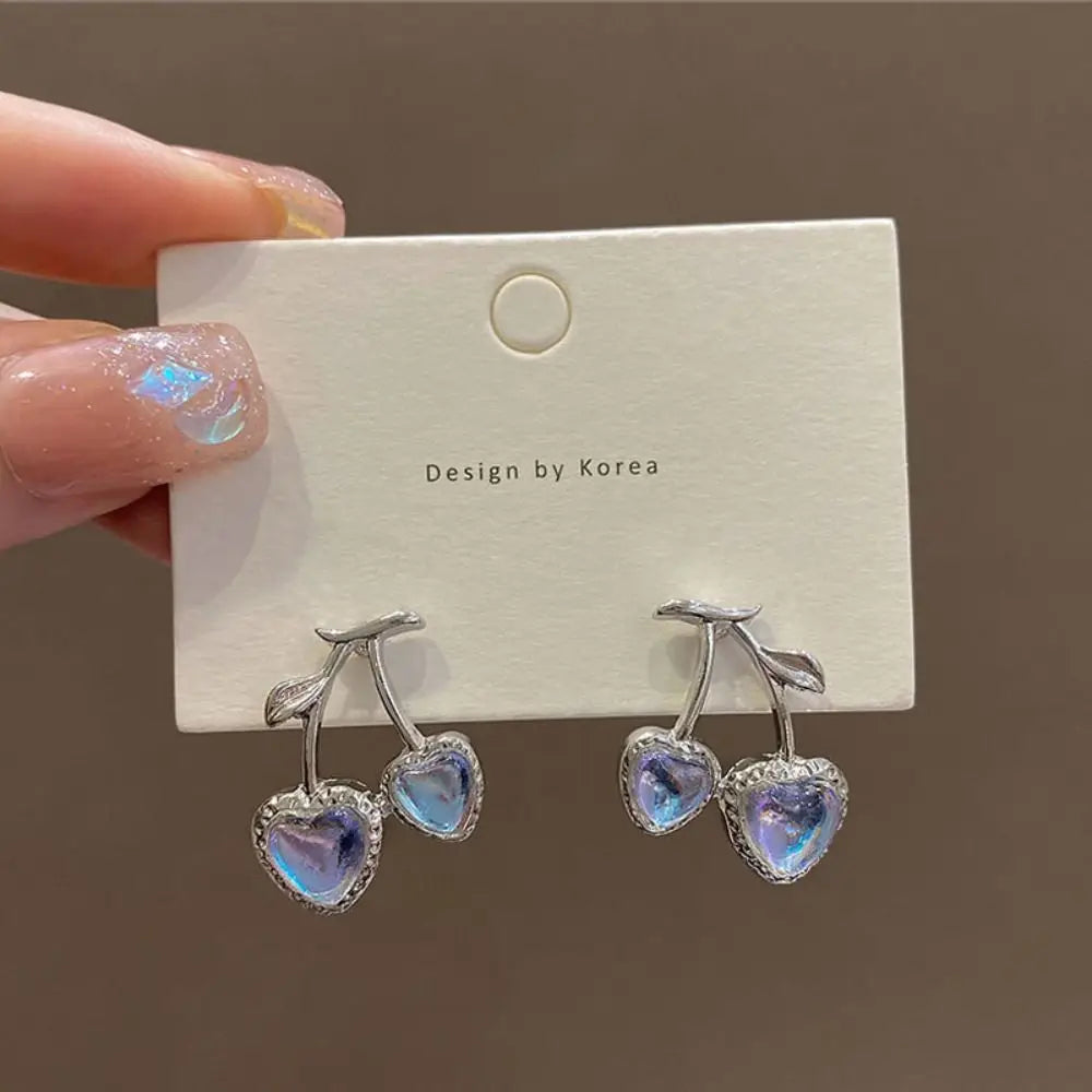 BLUE HEART Earrings