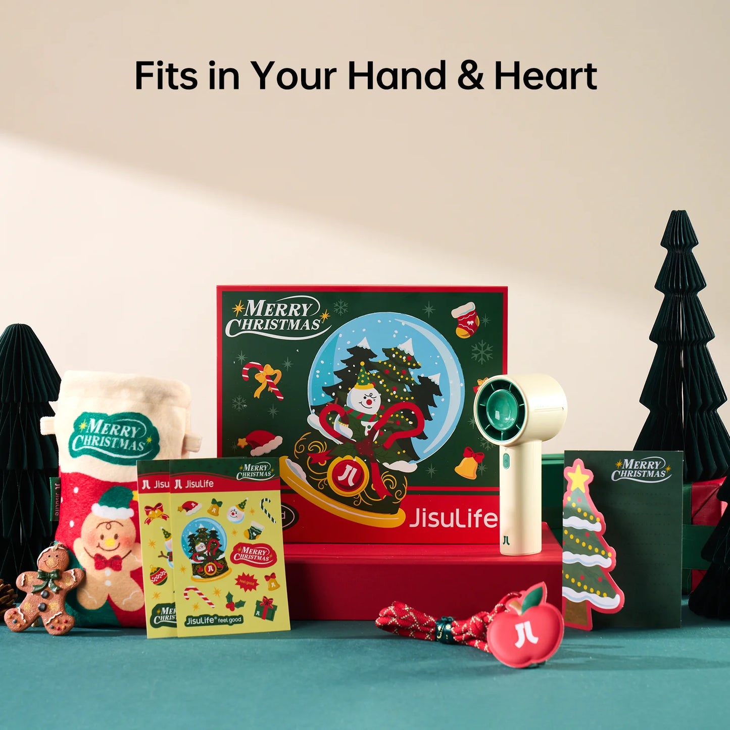 Christmas Portable Handheld Fan