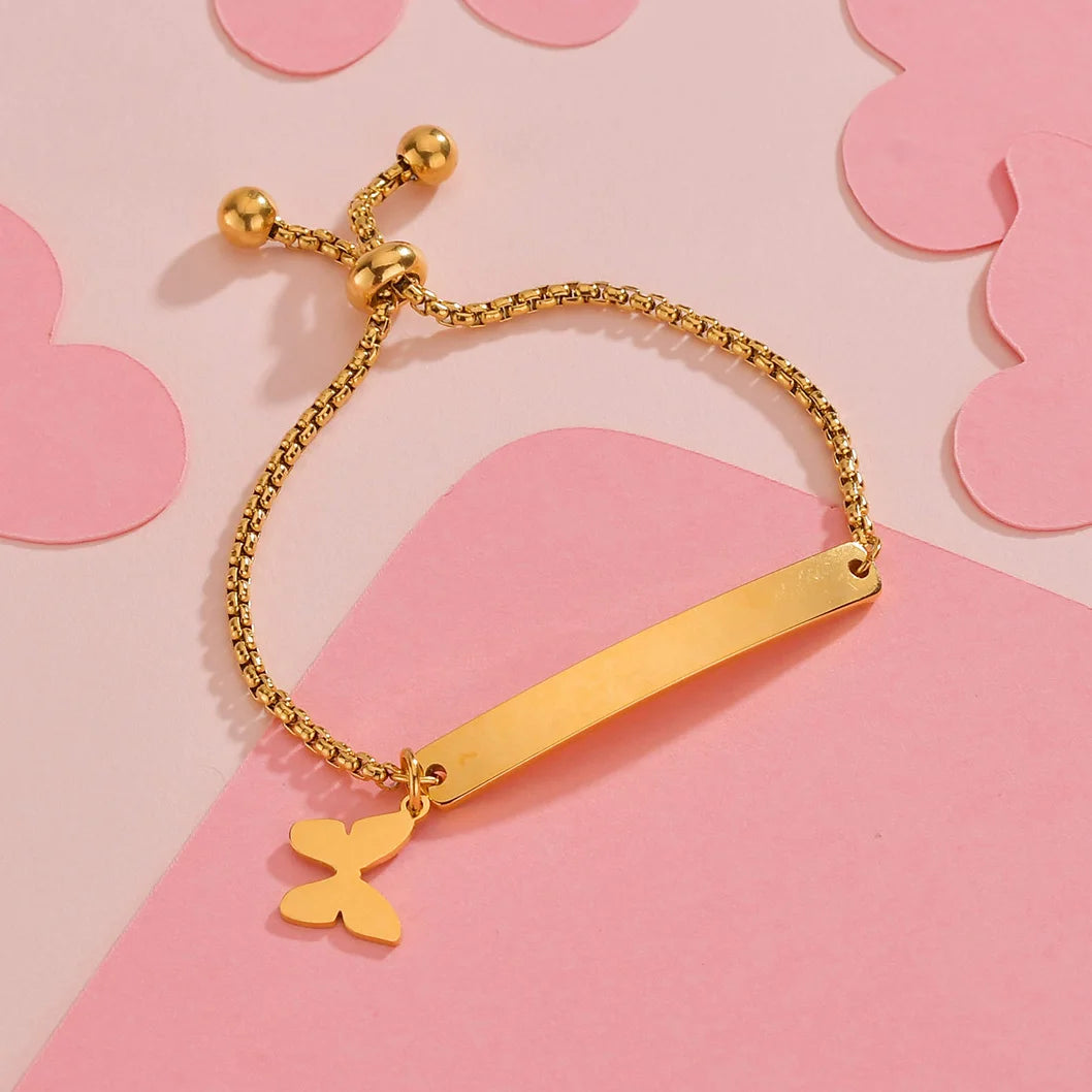 Personalized Engrave Baby Name Bracelet