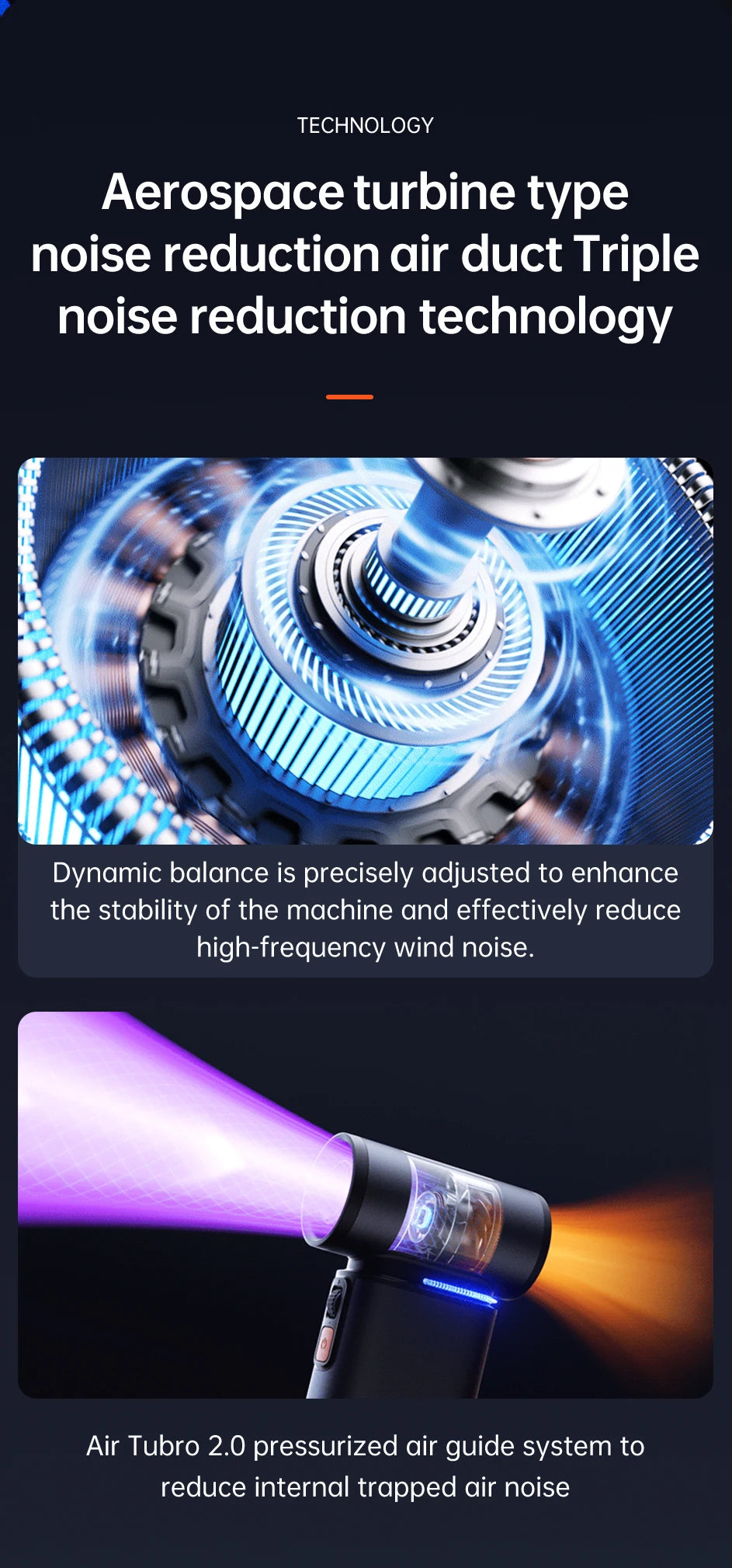 Portable Turbo Handheld Fan