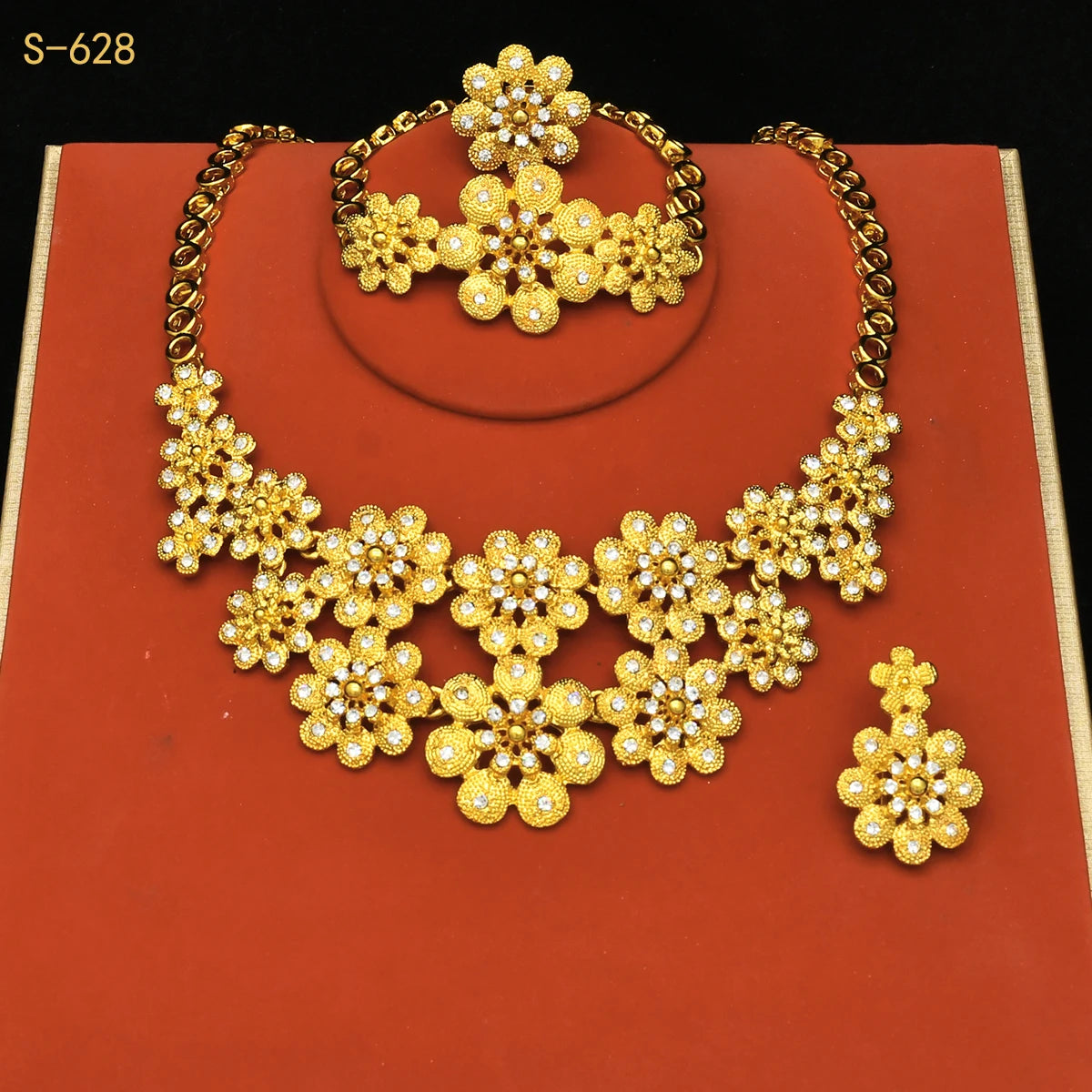 Gold Plated Necklace Set