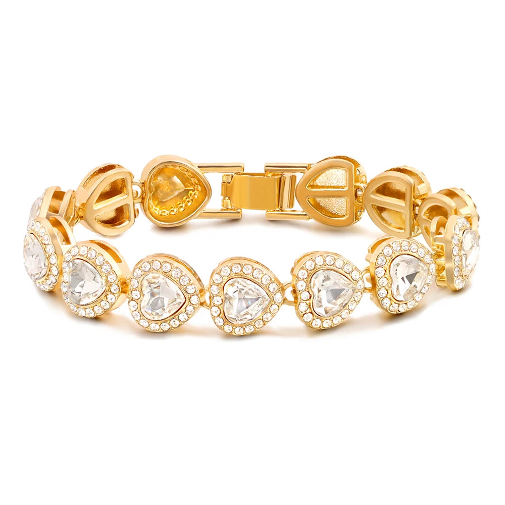 GOLD Heart Bracelet
