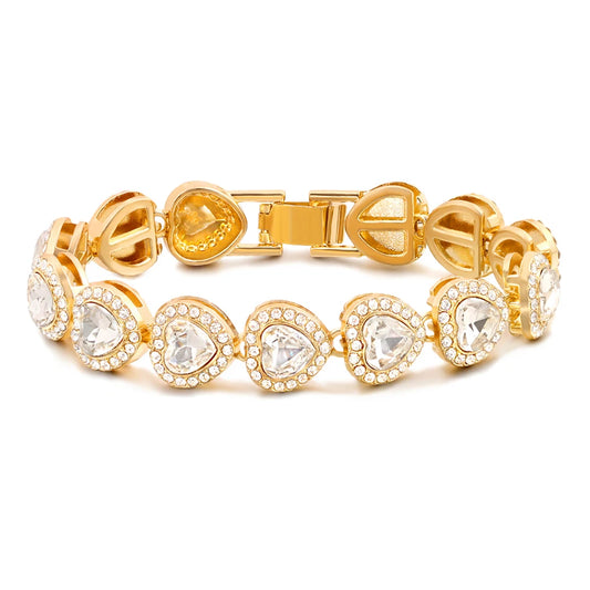GOLD Heart Bracelet