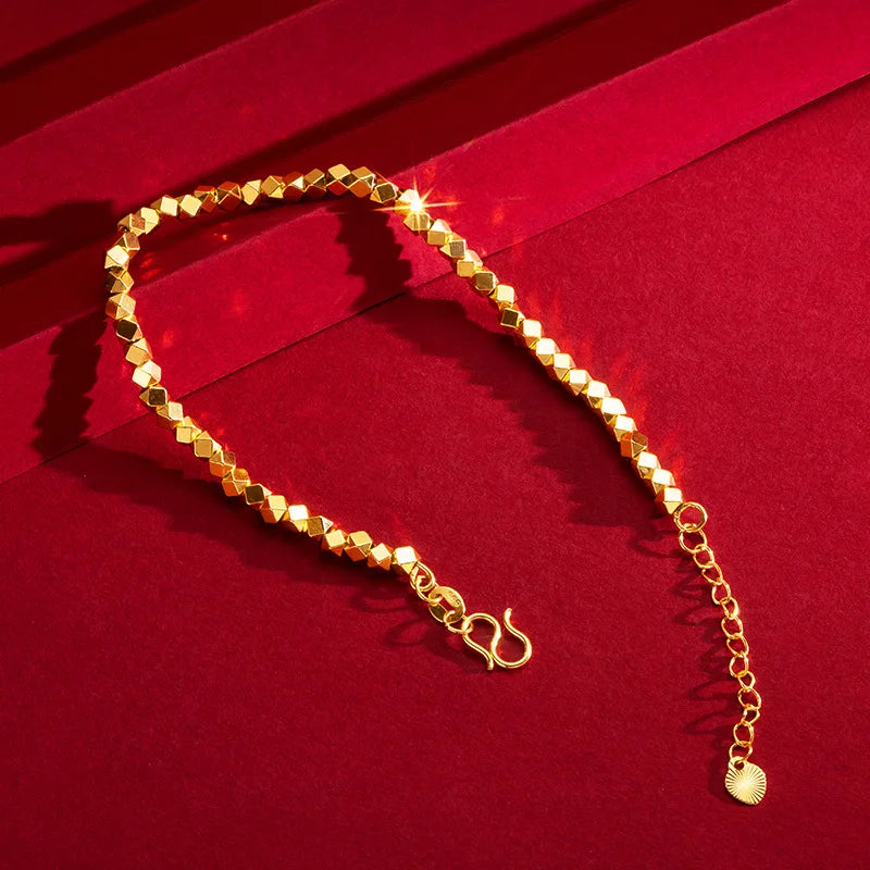 18K Gold Chain Bracelet Anklet