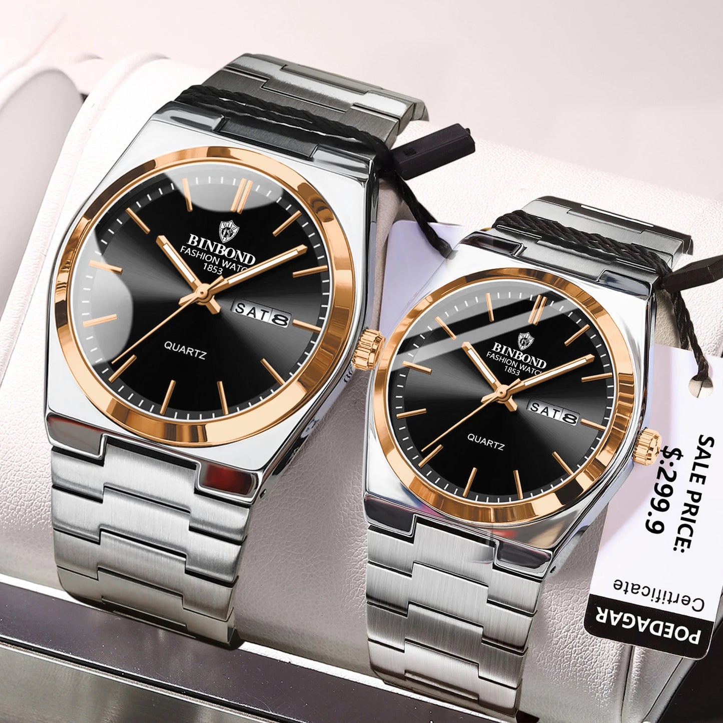 Water Way Couples Watches