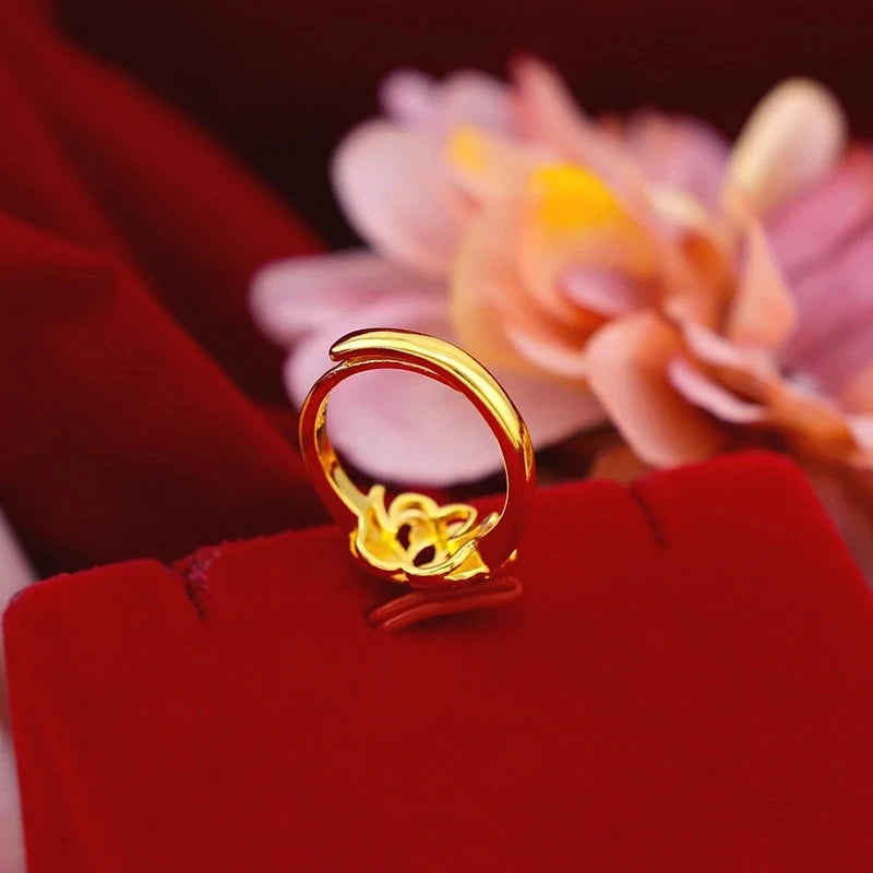Couple Wedding 18K Gold Rings